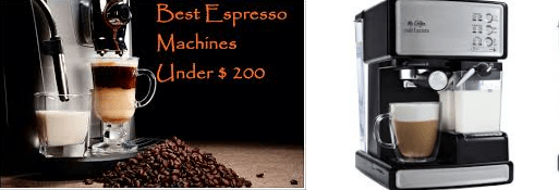 Top 5 Best Espresso Machine Under $200 Of 2022 - Excellent Coffee In Every Cup
