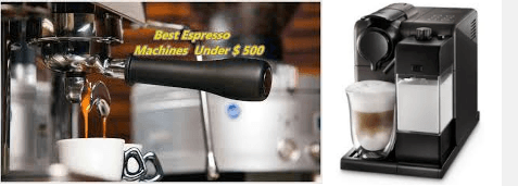 Top 5 Best Espresso Machines Under $500 Of 2022 - Reviews & Top Rated